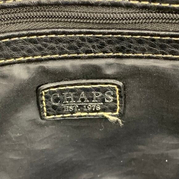 Vintage Chaps Houndstooth Satchel Shoulder Bag - Picture 8 of 11